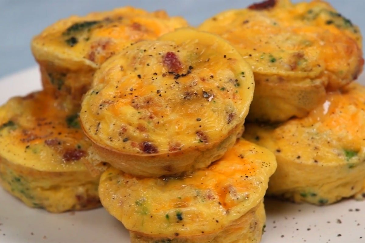 Bacon and Broccoli Frittatas: Recipes Worth Cooking