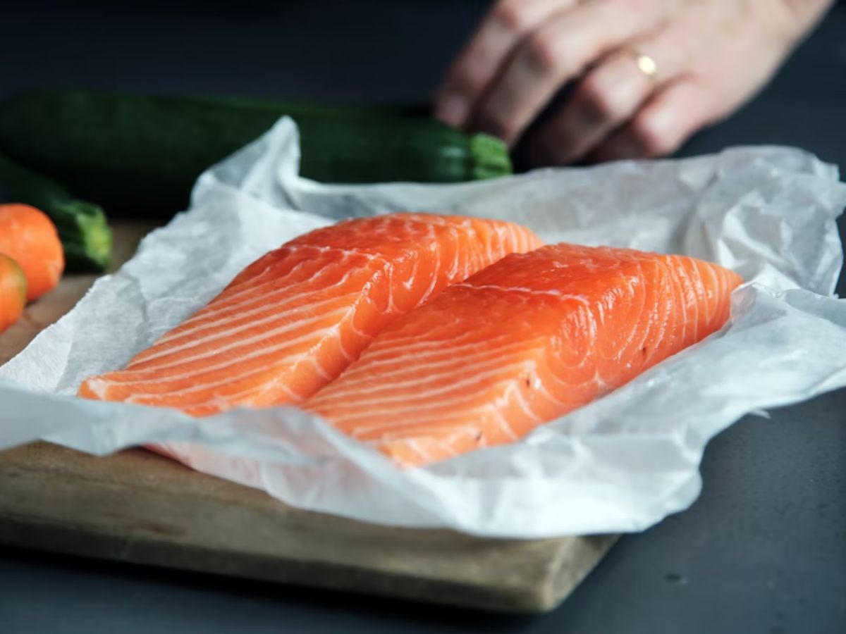 Salmon What to Eat When Sick Unsplash