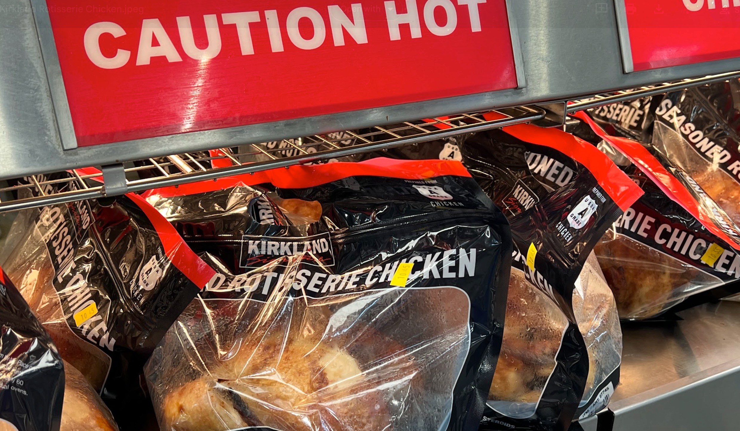 Kirkland Signature Rotisserie Chicken