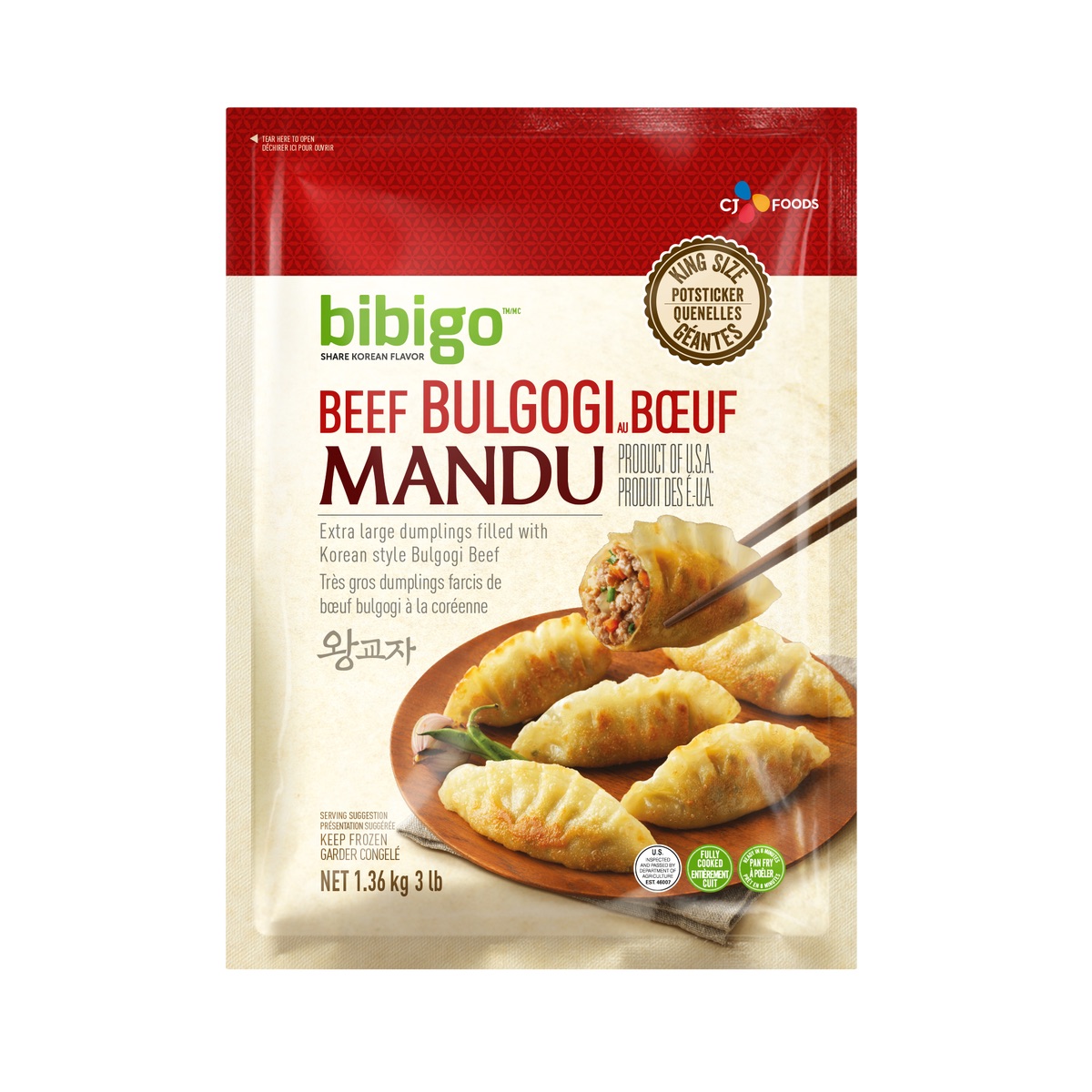 Bibigo Beef Bulgogi Mandu
