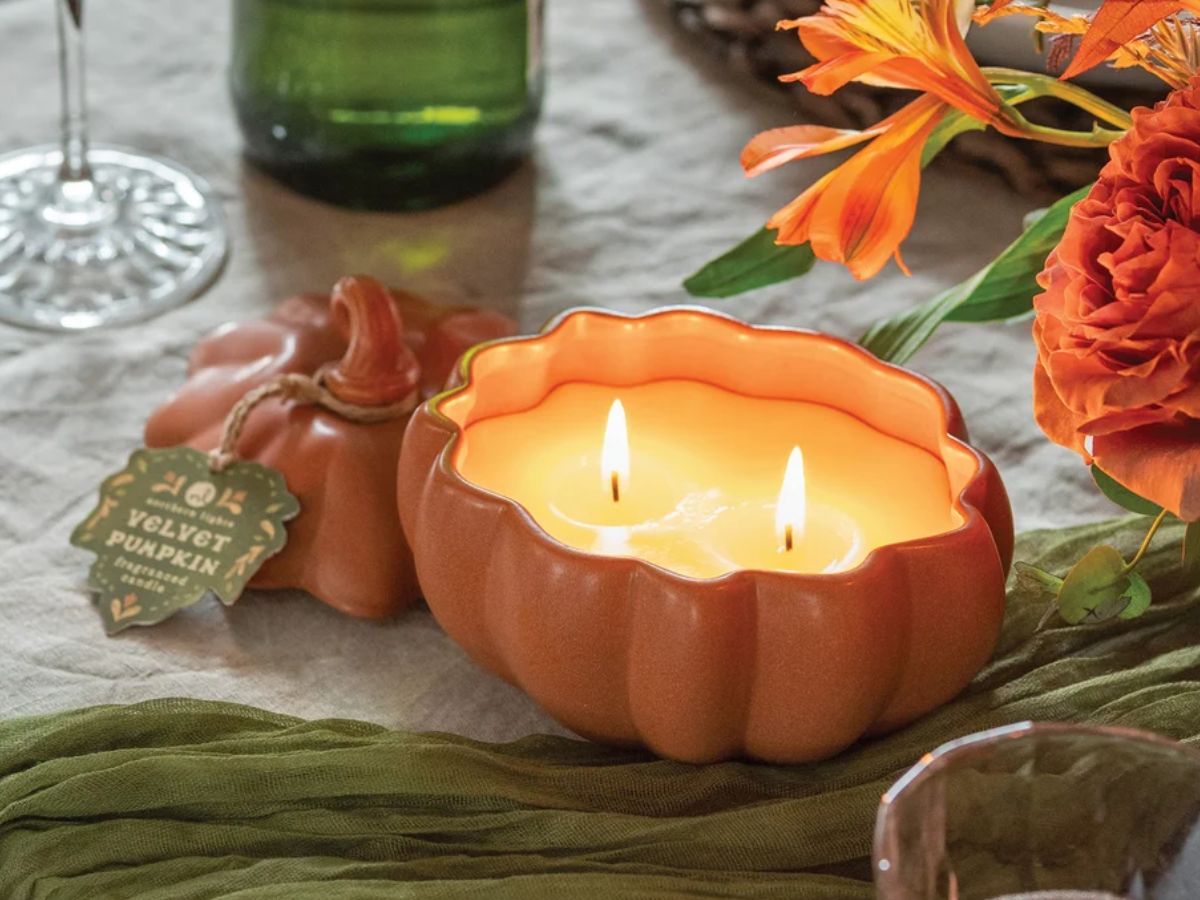 Pumpkin Candles Costco