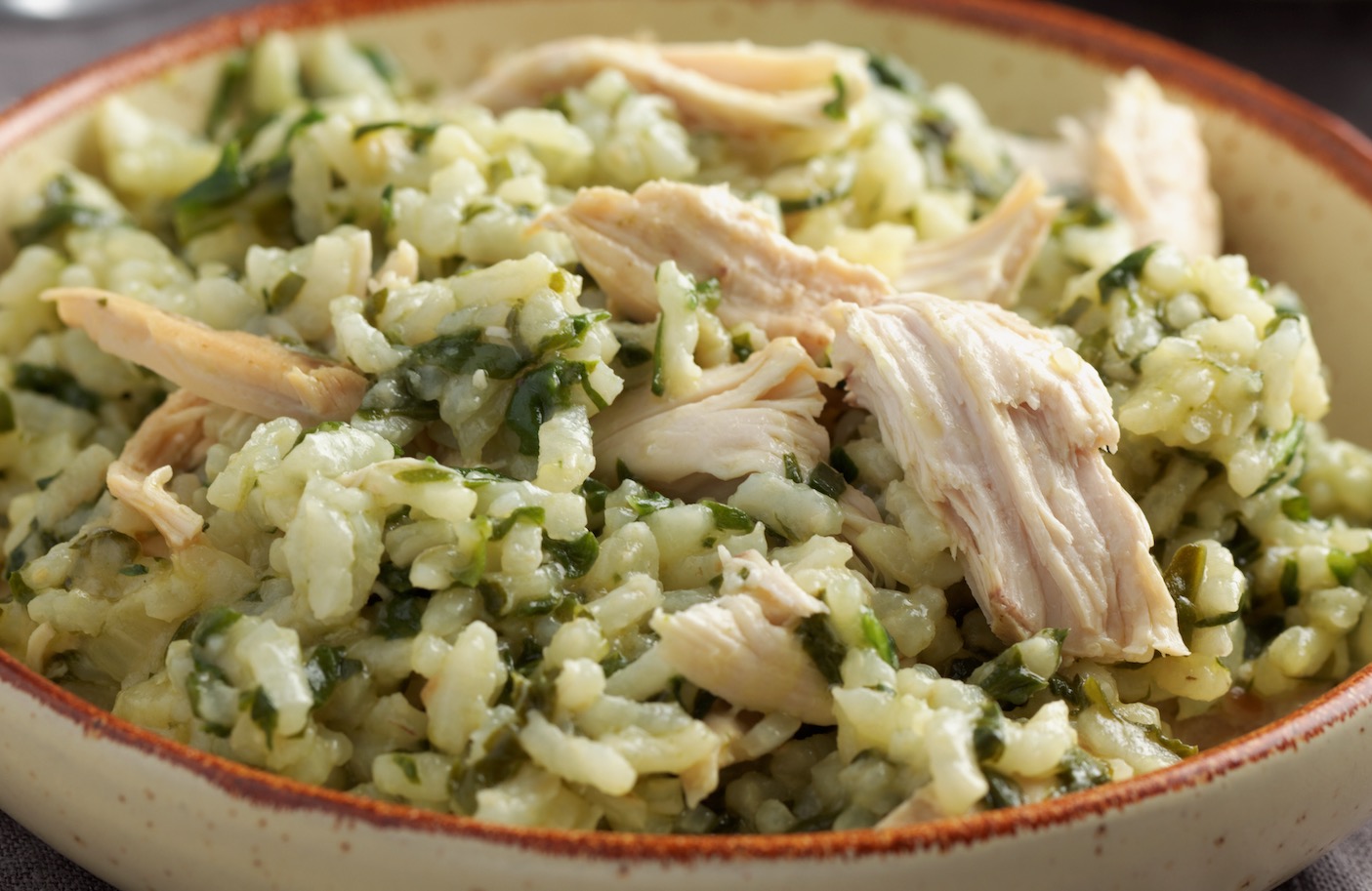 Instant Pot Chicken Pesto Risotto