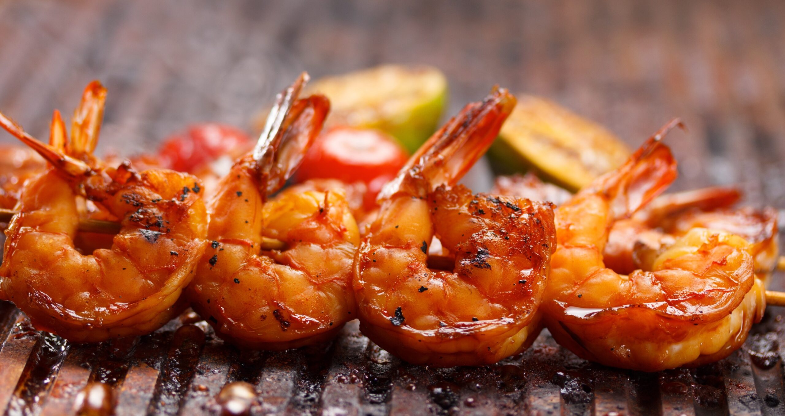 Lemon Garlic Grilled Shrimp Skewers Recipe