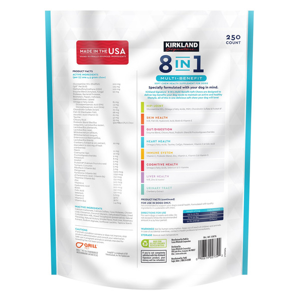 Kirkland Signature 8-in-1 Benefit Dog Chews