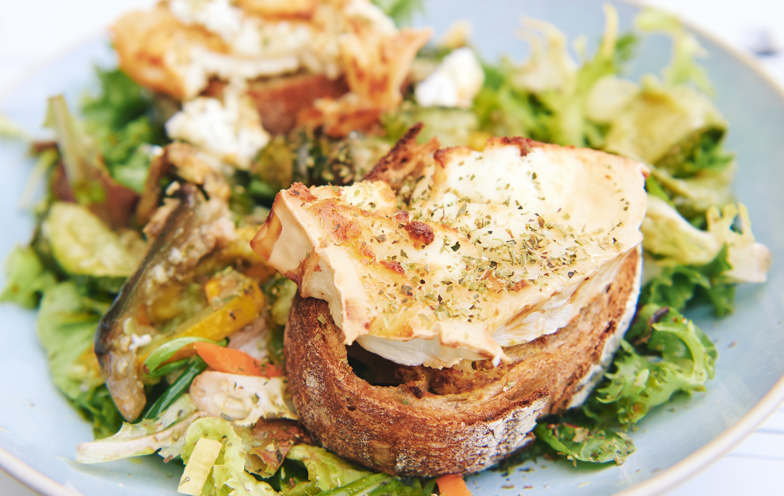 French-Inspired Goat Cheese Salad Recipe