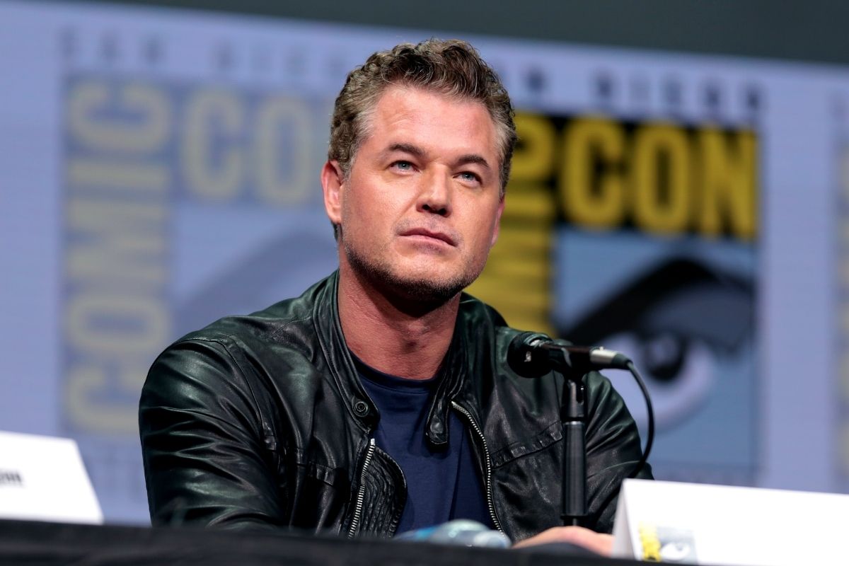 Eric Dane speaking at the 2017 San Diego Comic Con International, for 