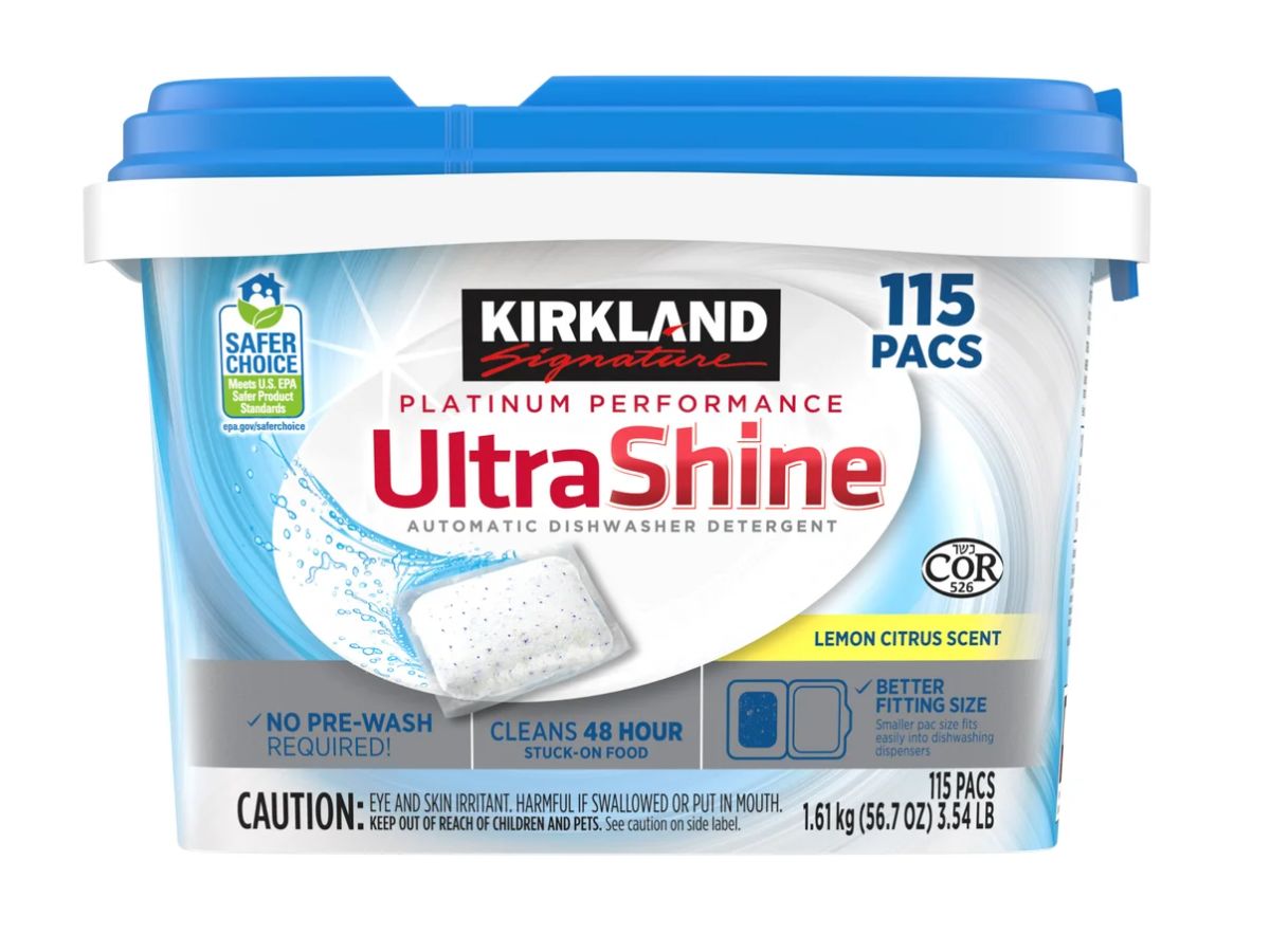 Kirkland Signature Dishwasher Pods Costco