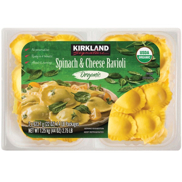 Kirkland Signature Spinach & Cheese Ravioli