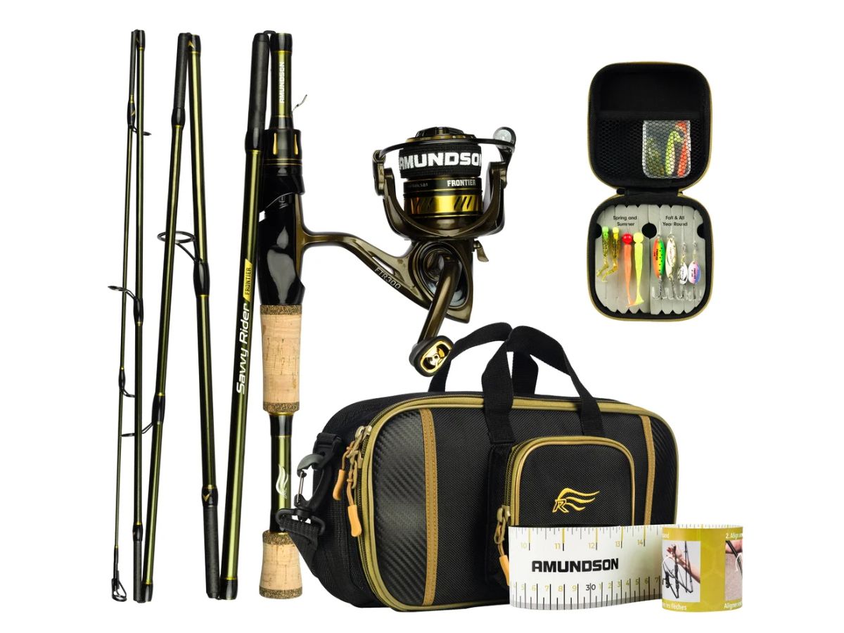 Amundson Savvy Rider Frontier Fishing Kit Costco