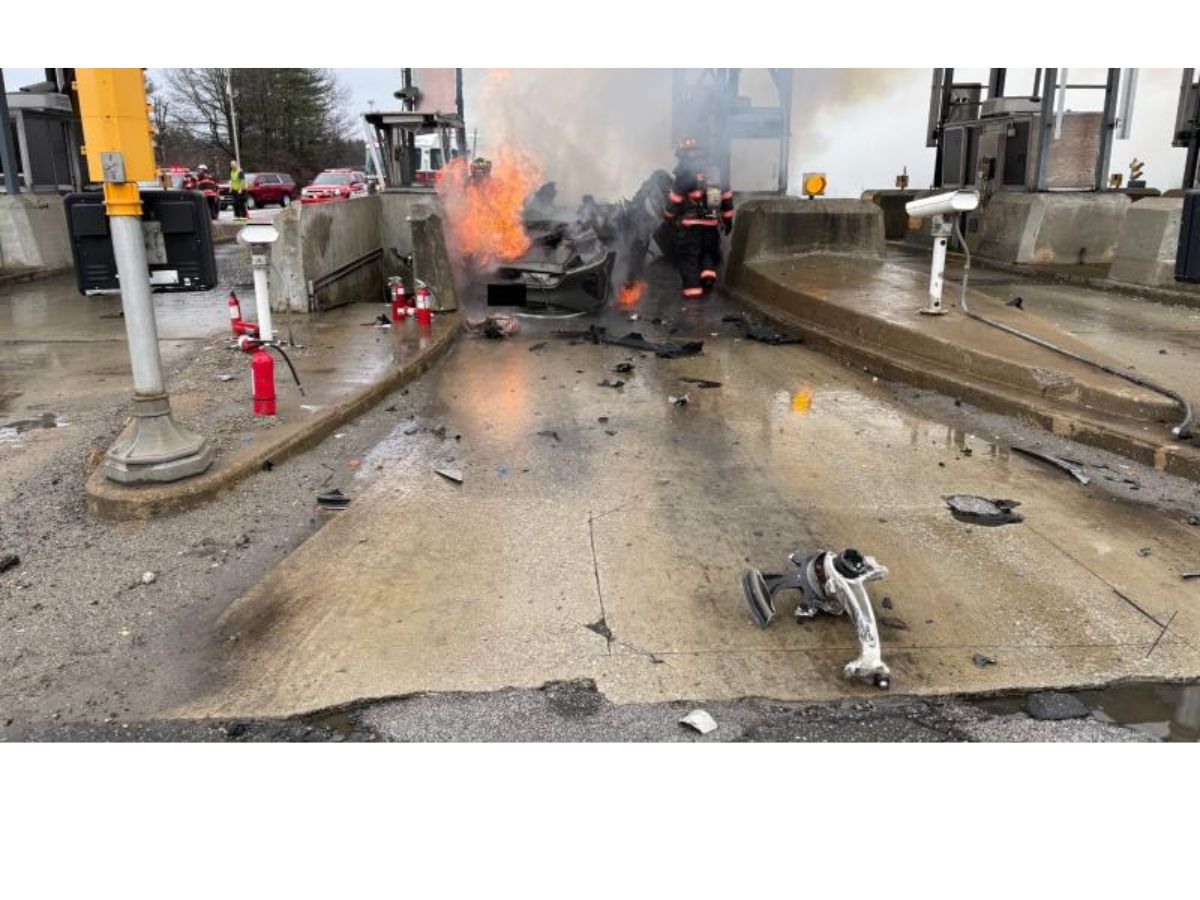 Fiery Crash Eugene Mirman, New Hampshire Division of State Police