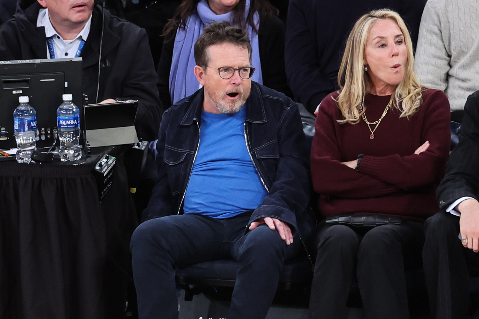 NBA: Memphis Grizzlies at New York Knicks / michael j. fox