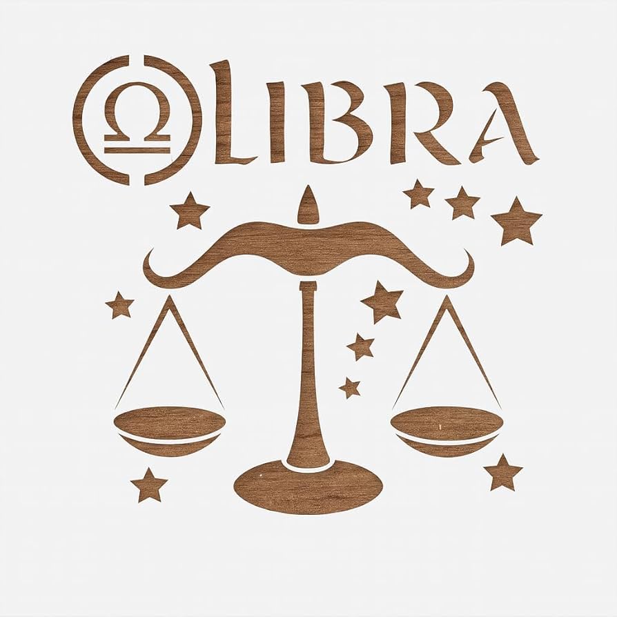 libra stencil