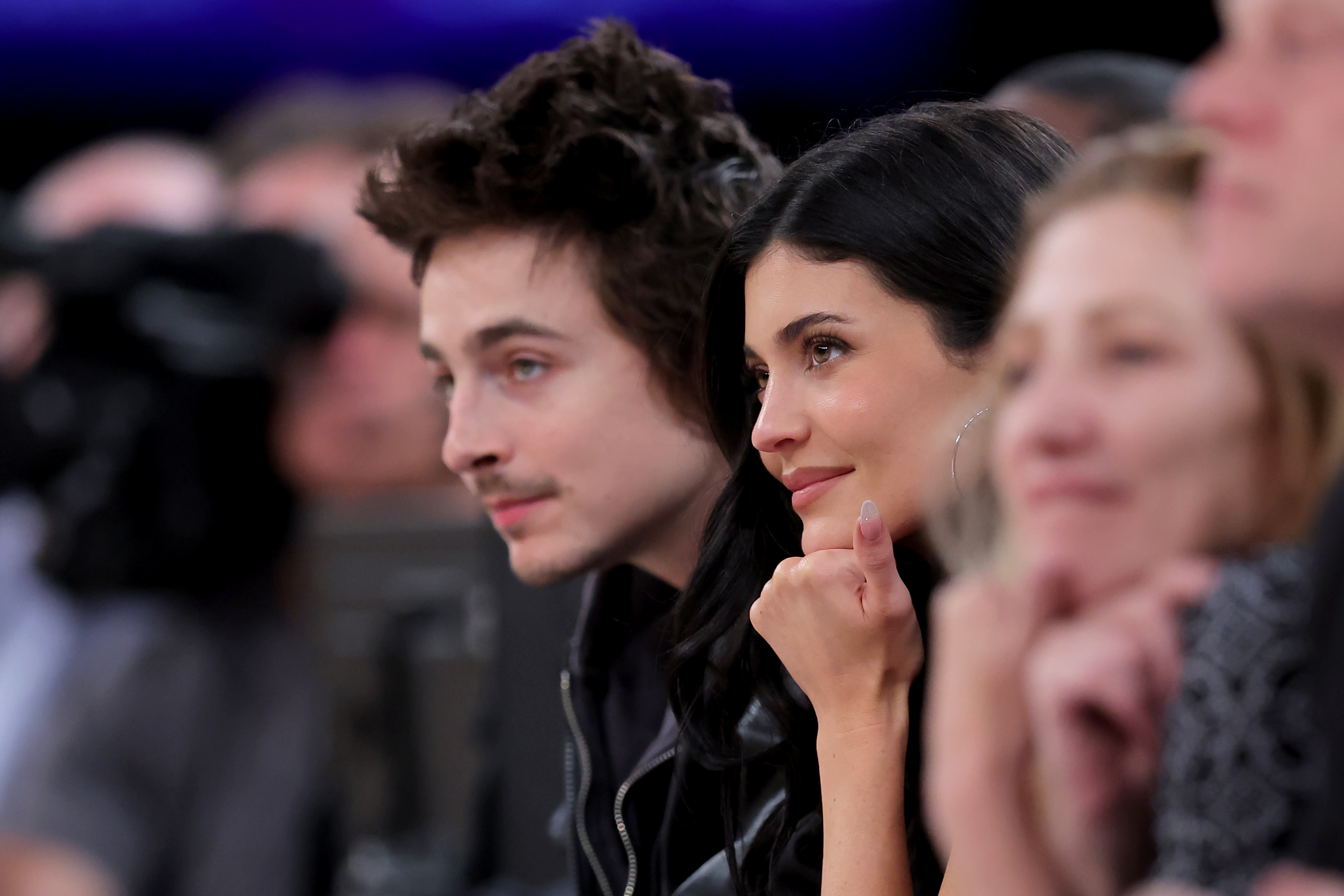 Kylie Jenner With Timothée Chalamet