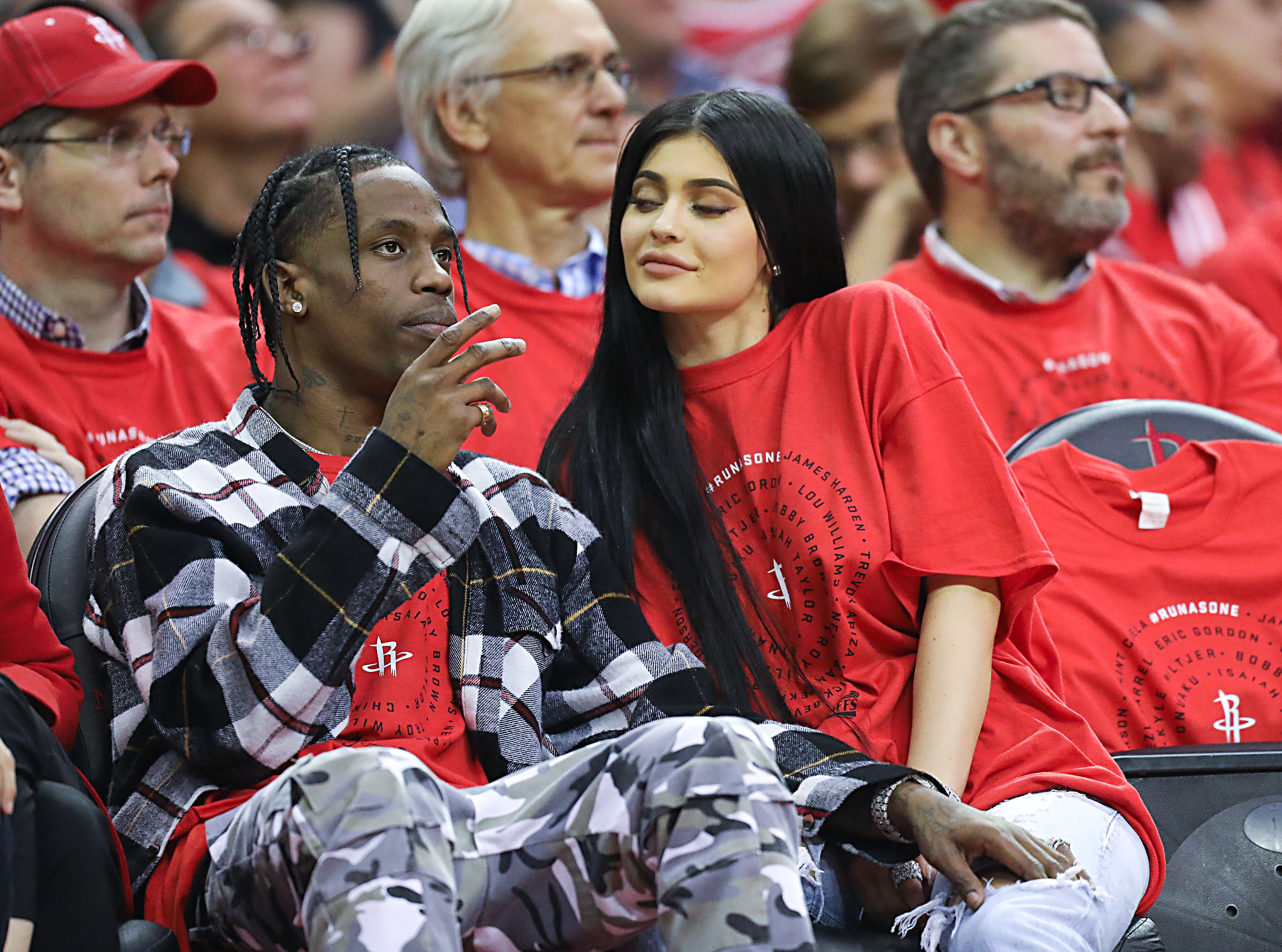 Kylie Jenner With Travis Scott