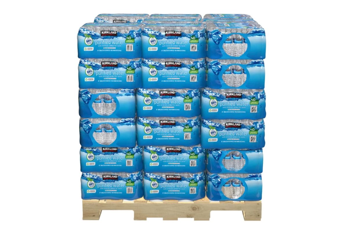 Water bottles