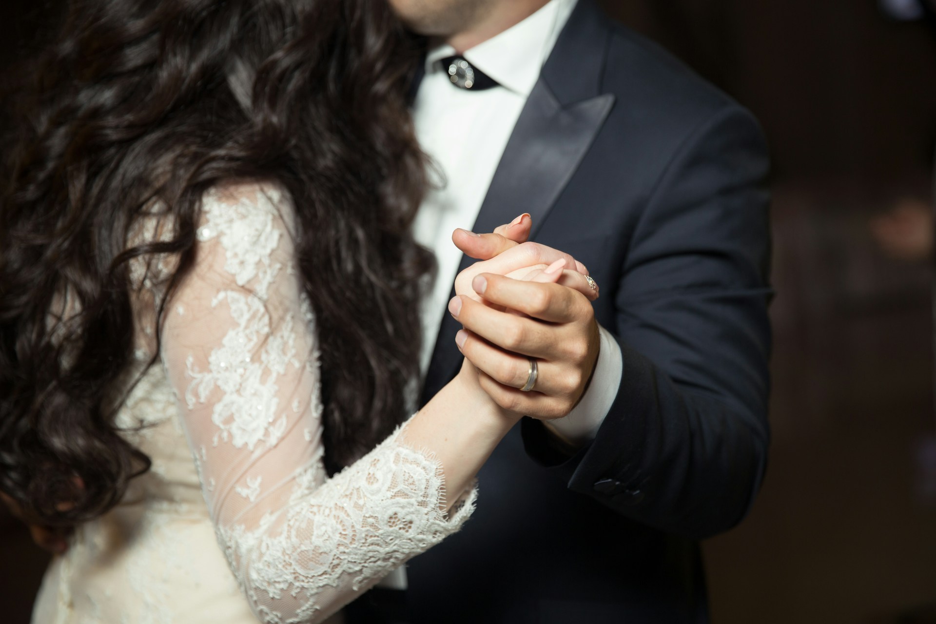 married couple dancing