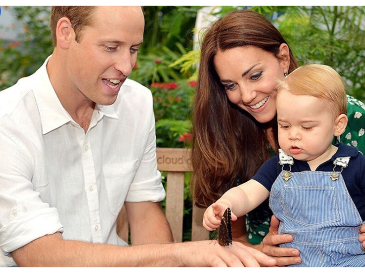 Prince George and family