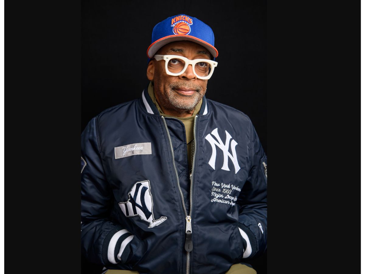 Spike Lee headshot with Knicks hat