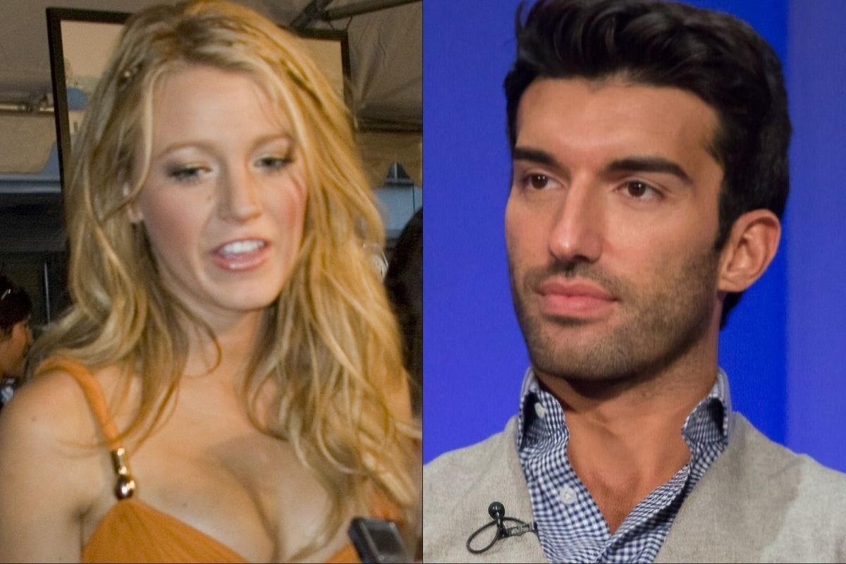 Left: Blake Lively at the New York Premiere of The Sisterhood of the Traveling Pants. Right: Actor Justin Baldoni at the 2015 PaleyFest presentation for the TV show "Jane the Virgin".
