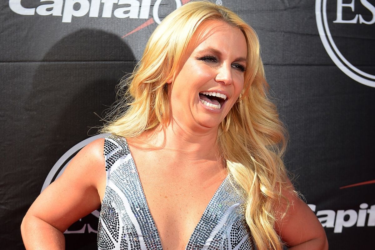 Jul 15, 2015; Los Angeles, CA, USA; Britney Spears arrives for the 2015 ESPY's award show at Nokia Theater.