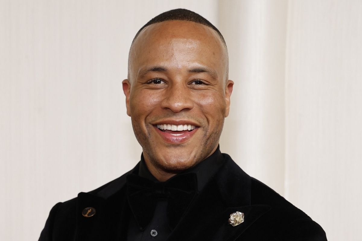 Mar 10, 2024; Los Angeles, CA, USA; Devon Franklin at the 96th Oscars at the Dolby Theatre at Ovation Hollywood in Los Angeles on Sunday, March 10, 2024.