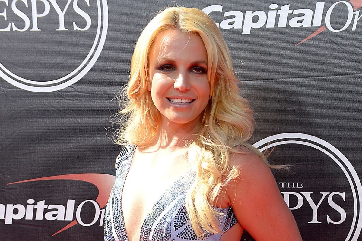 ul 15, 2015; Los Angeles, CA, USA; Britney Spears arrives for the 2015 ESPY's award show at Nokia Theater.