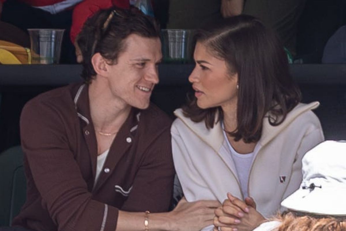 Actor Tom Holland and actress and singer Zendaya attended the BNP Paribas Open in Indian Wells, Calif., on March 17, 2024.