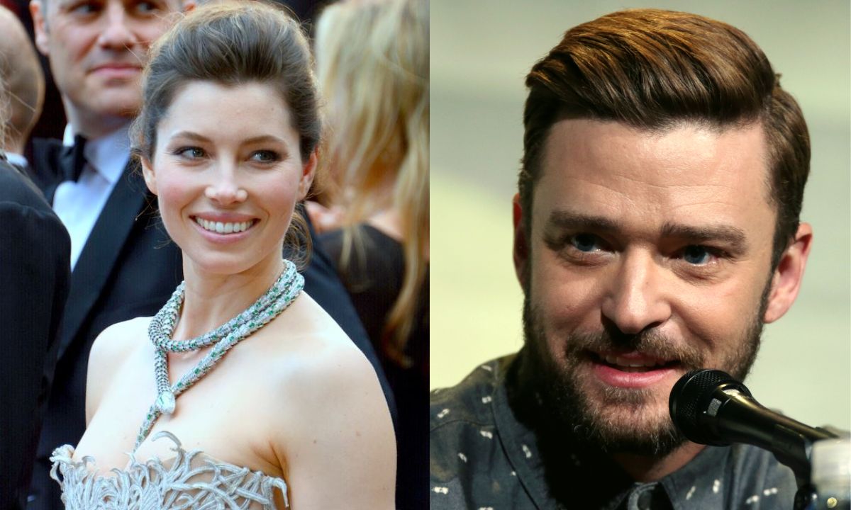 Justin Timberlake and Jessica Biel