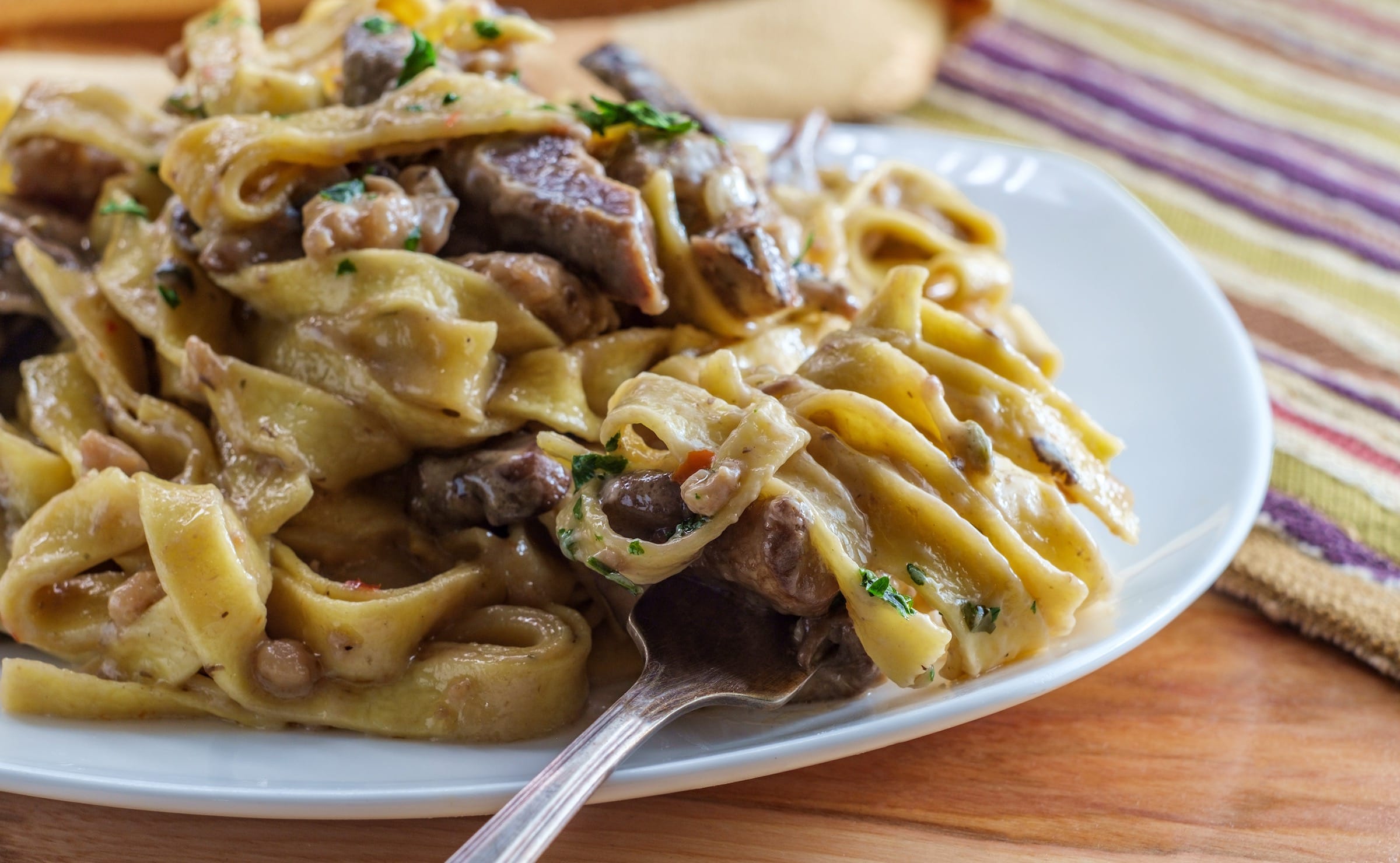 Beef Stroganoff