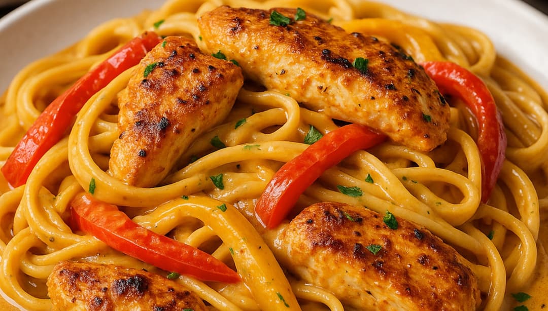 Creamy Cajun Chicken Pasta