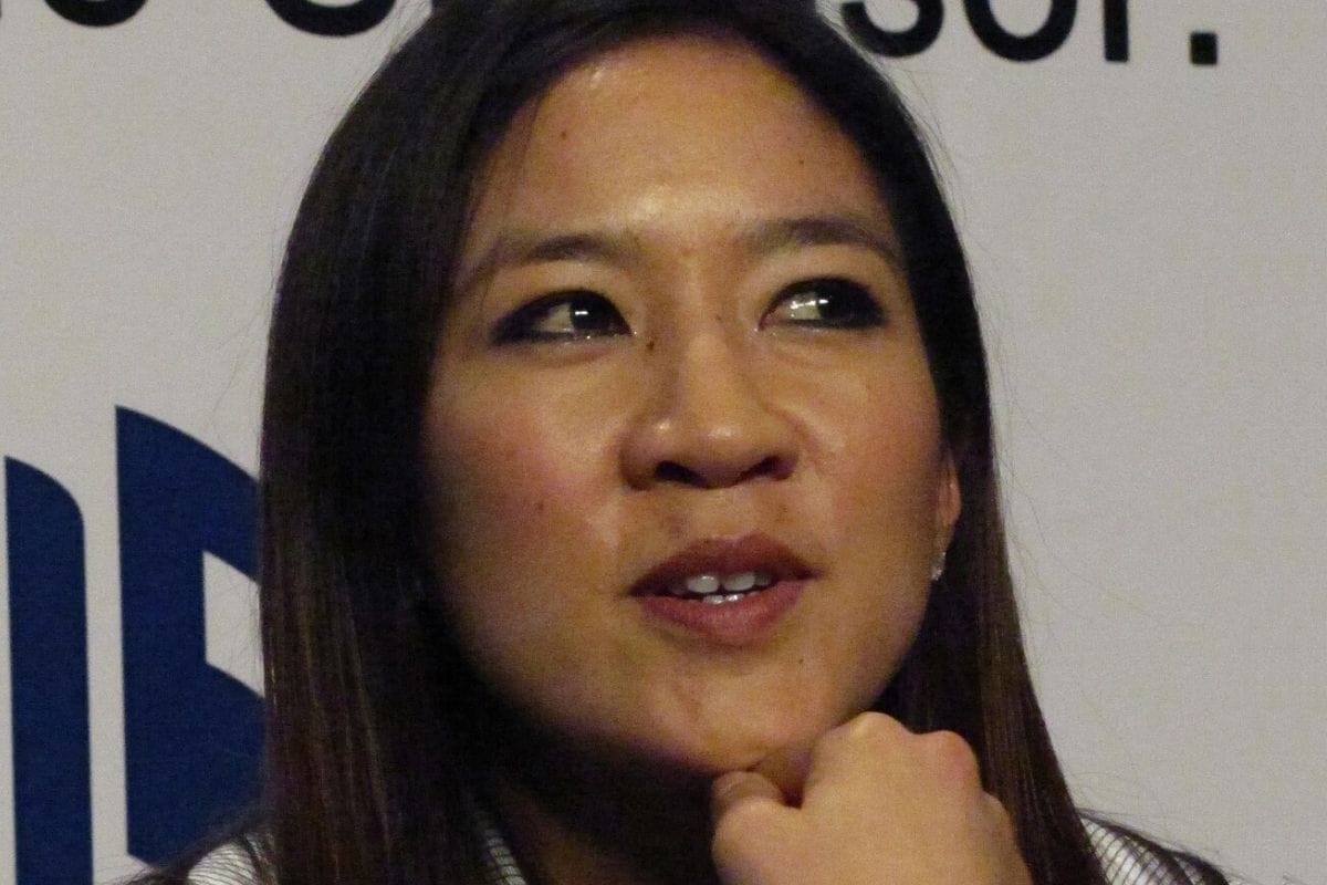 Michelle Kwan at the Pod, The National Library Singapore