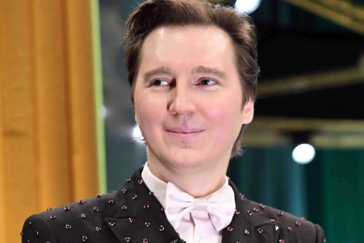 Mar 12, 2023; Los Angeles, CA, USA; Paul Dano reacts backstage during the 95th Academy Awards at the Dolby Theatre at Ovation Hollywood in Los Angeles on Sunday, March 12, 2023.