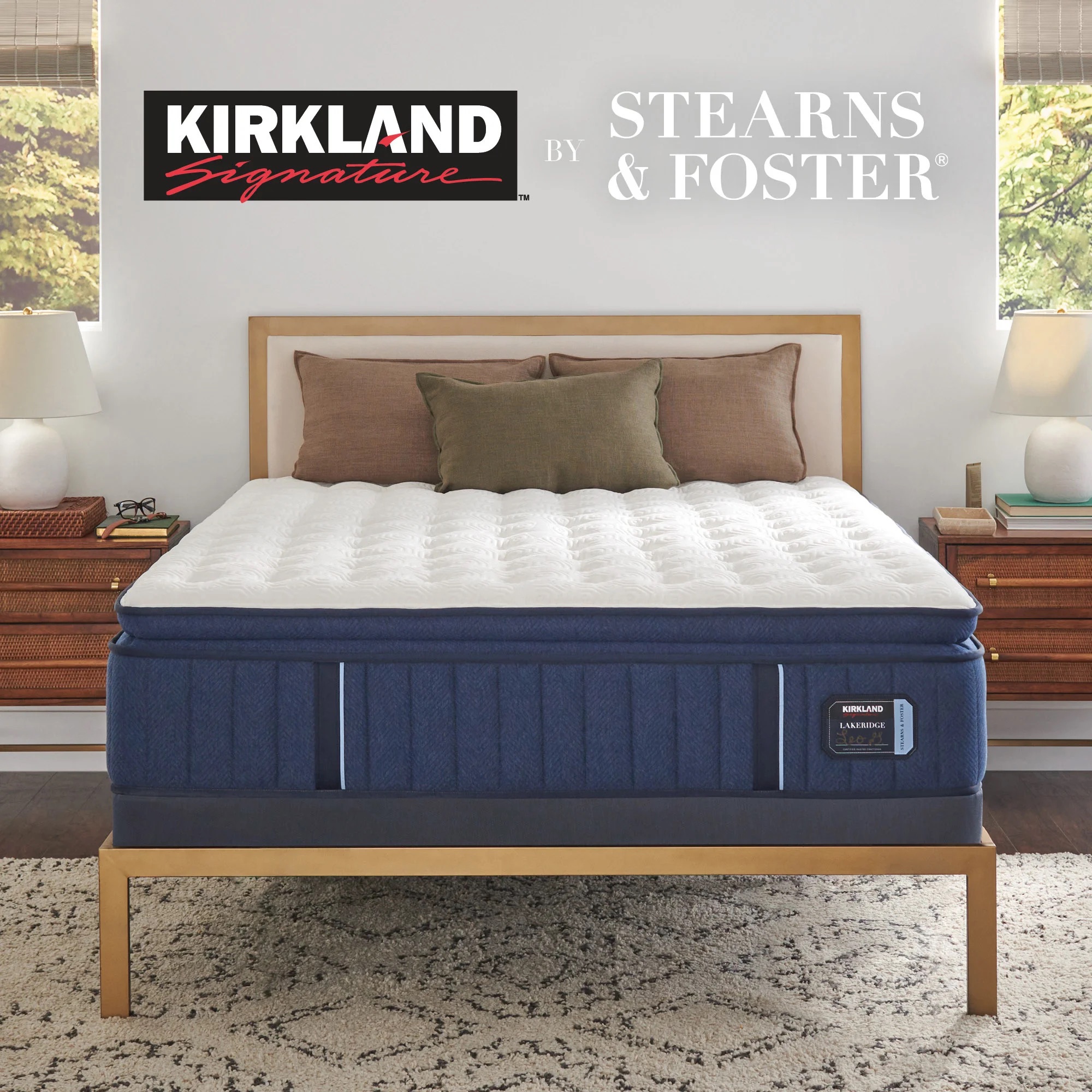 Kirkland Signature Pillow Top Lakeridge Mattress