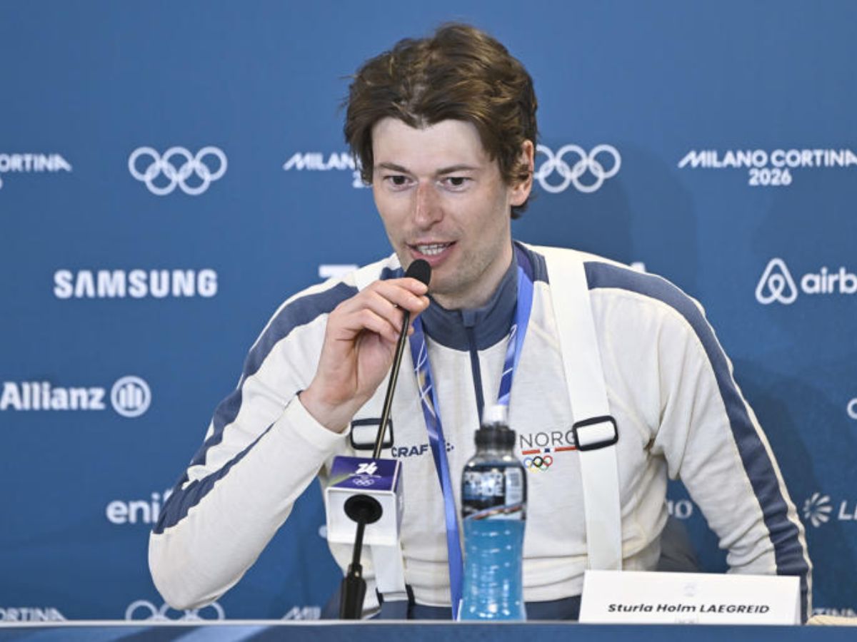Norgwegian Olympian Shocked Sturla Holm Lægreid Google Commons