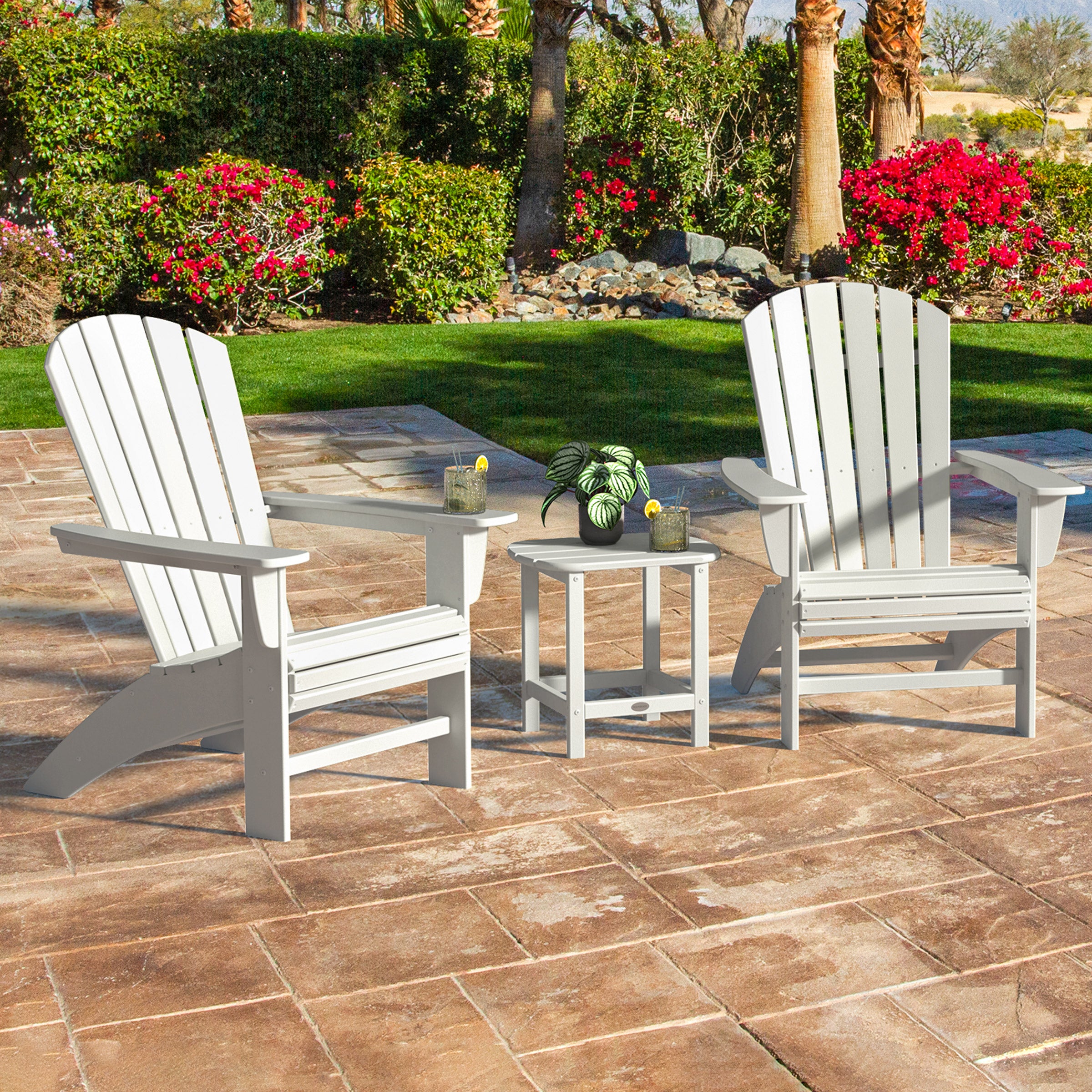Polywood 3-piece Adirondack Set