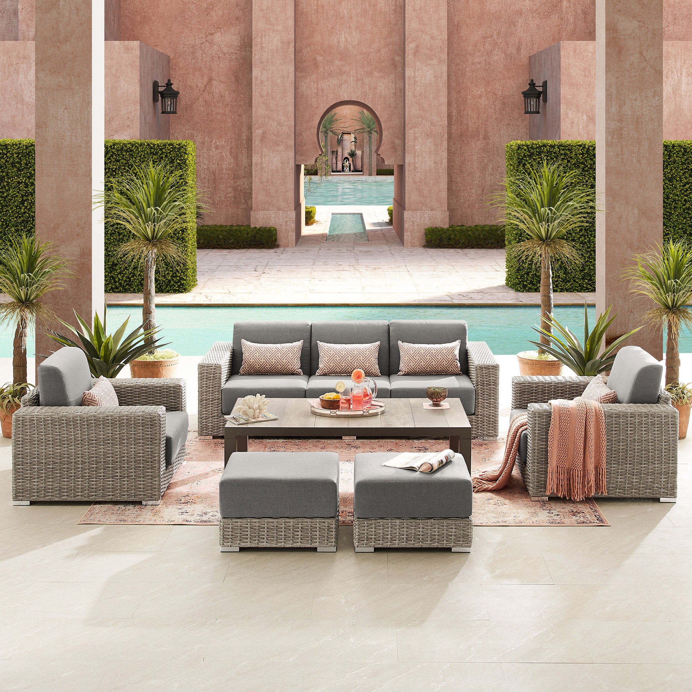 Sirio Eden 6-piece Outdoor Set