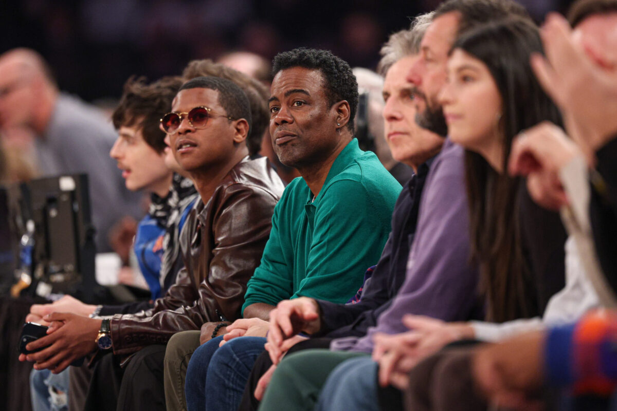 Chris Rock Hard Launches New Relationship with Simone Henault in NYC