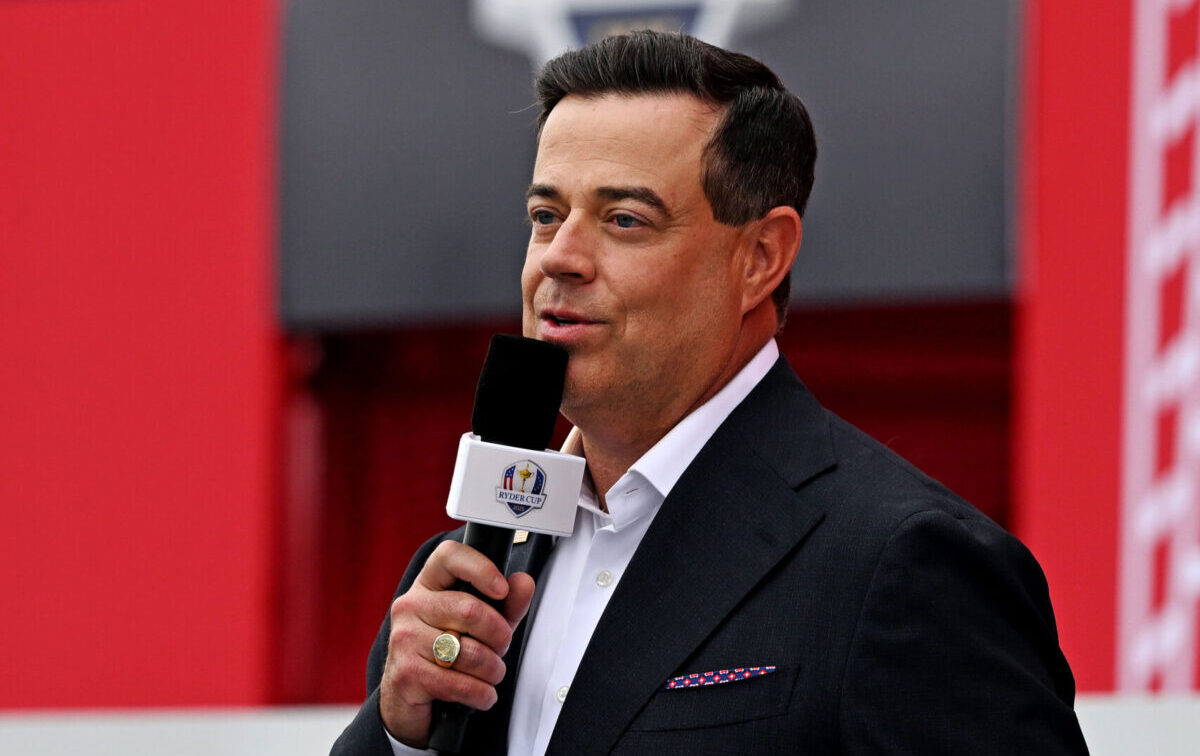 PGA: Ryder Cup - Practice Round / carson daly