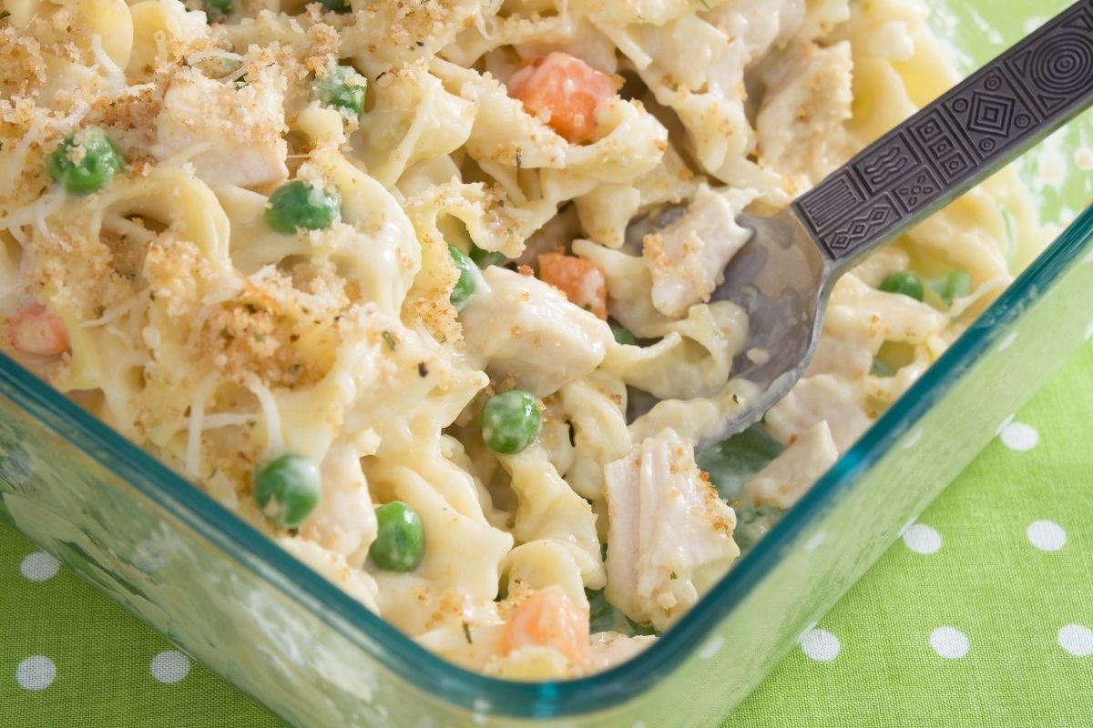 Baked Chicken Noodle Casserole