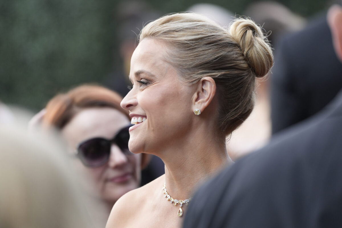 Sep 15, 2024; Los Angeles, CA, USA; Reese Witherspoon at the 76th Emmy Awards at the Peacock Theater on Sunday, Sept. 15, 2024