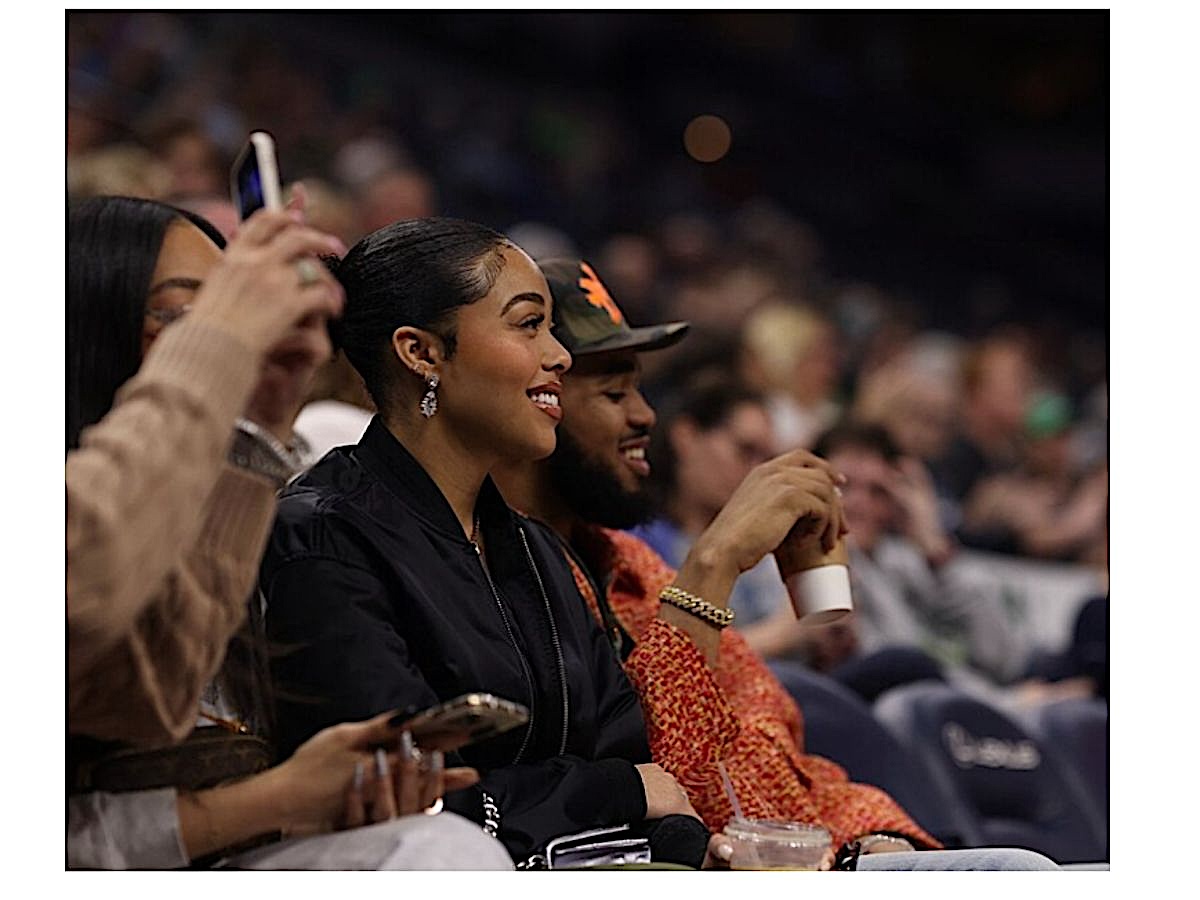 Jordyn Woods and Karl Anthony Towns