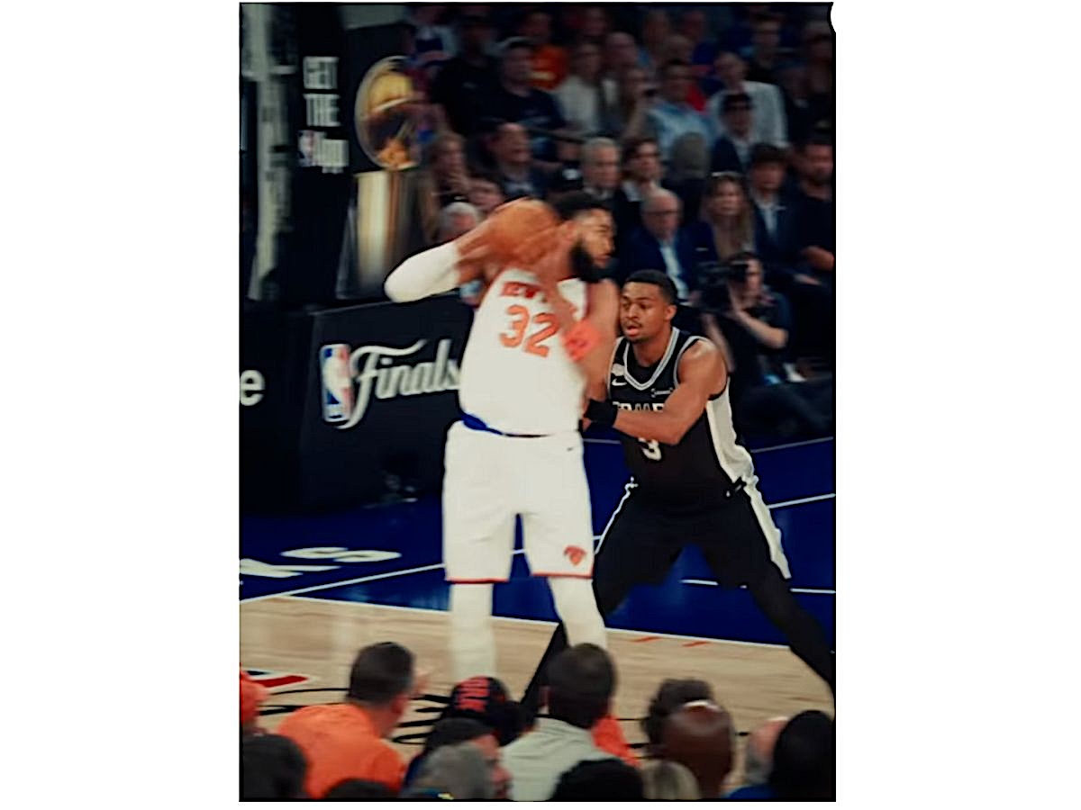 Karl Anthony Towns in the NBA Finals