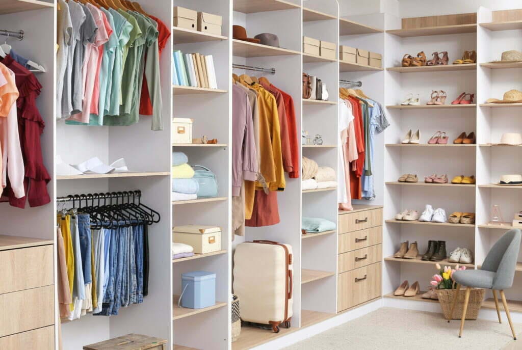 closet organization tips