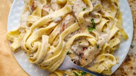 Fettuccine Alfredo Chicken