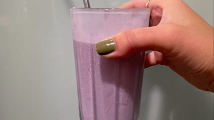 How to make viral grimace shake