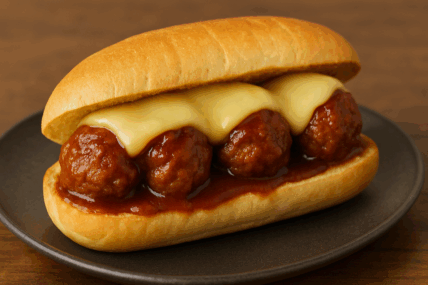 BBQ Meatball Sub