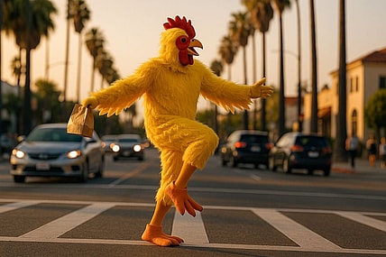 Dancing Chicken Suit