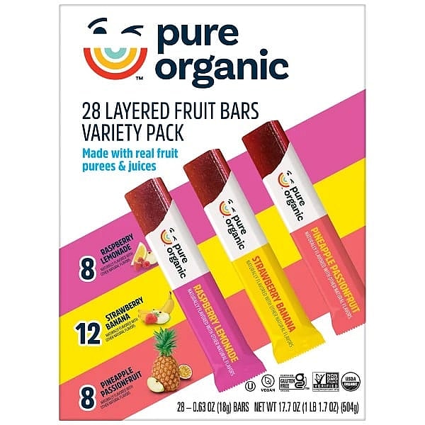 Pure Organic Fruit Bars