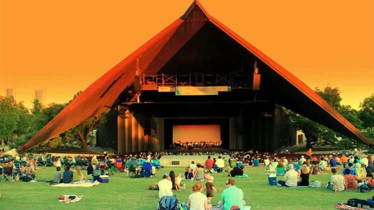 Staycation Houston - Miller Outdoor Theatre