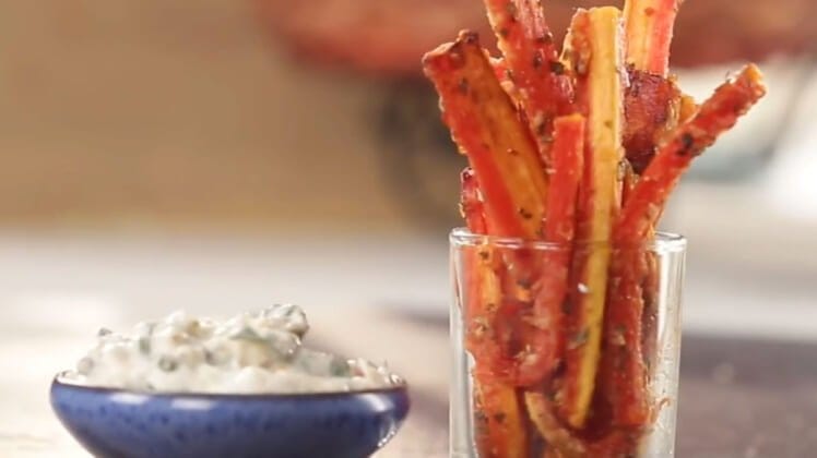 Baked Carrot Fries